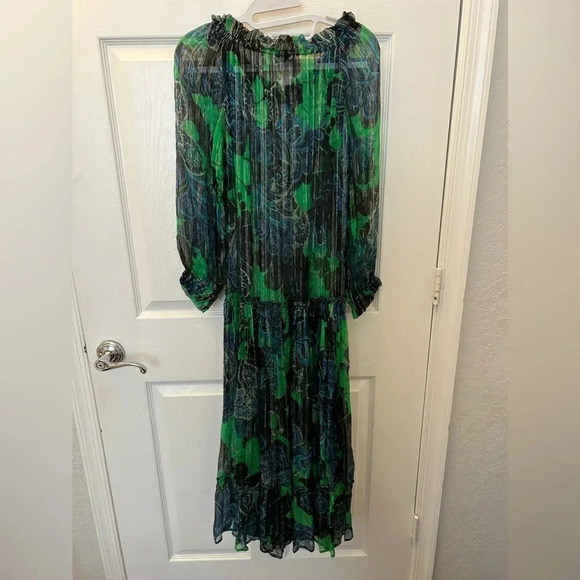 Megan Park KAILUA CHIFFON DRESS xs - Picture 4 of 7